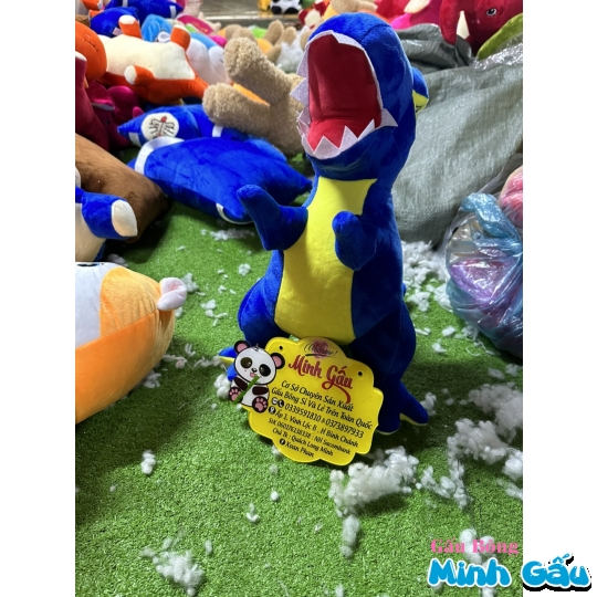 Gấu bông gói bánh Snack Oishi