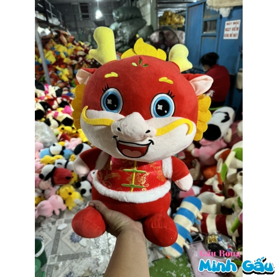 Gấu bông rồng nhỏ 2024 ( Mẫu 2 )